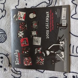 Vintage Emily the Strange 2005 Calendar